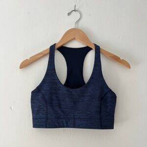 Outdoor Voices M Doing Things Bra Baltic Blue Space Dye